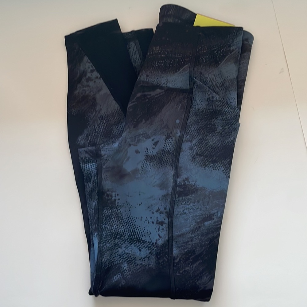 All in Motion High Rise Sculpted Leggings Blue/Grey Size XS